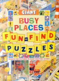 Giant Busy Places Fun to FInd Puzzles