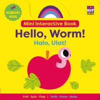 Mini Interactive Book: Hello, Worm = Halo, Ulat
