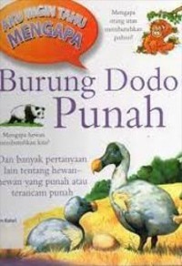 Burung Dodo Punah